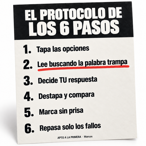 El Protocolo de los 6 Pasos