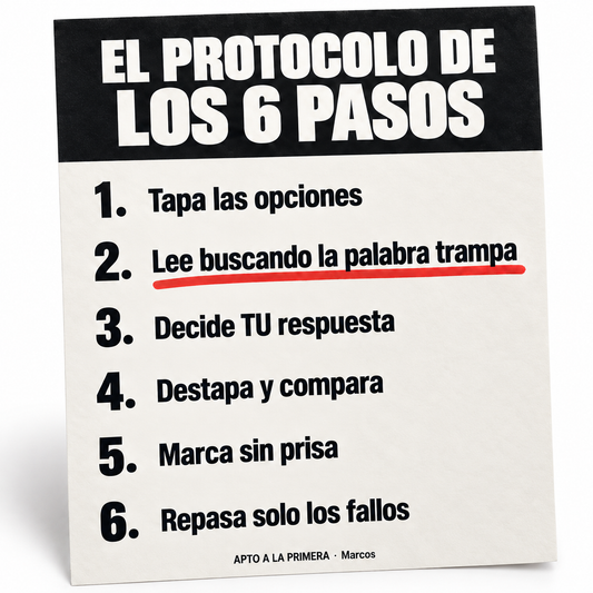 El Protocolo de los 6 Pasos